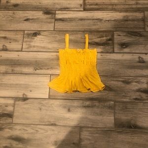 Yellow tank top